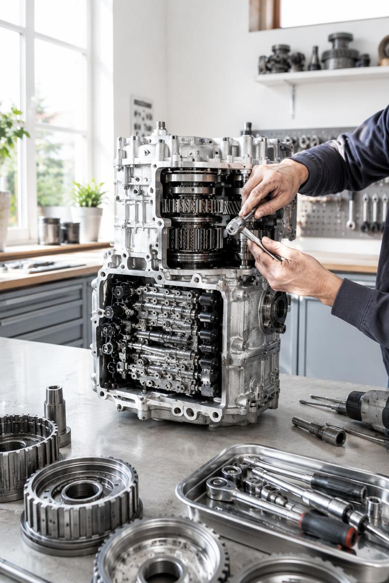 Fachgerechte Arbeit am Automatikgetriebe